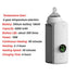 Portable Baby Bottle Warmer for Travel, Cordless Baby Bottle Warmer for Breastmilk and Formula, Rechargeable Bottle