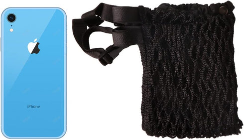 Stroller Caddy Organizer with Extra Large Storage Space, Universal Fit Cargo Net Mesh Hanging Bag for Diapers