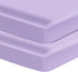 Entisn Satin Crib Sheets 2 Pack, 28 x 52 x 8 Inch