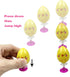 QINGQIU 24 PCS Easter Jumping Popper Toys for Kids Boys Girls Toddlers Easter Basket Stuffers Egg Fillers Gifts Party