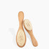 BoAn Wooden Baby Hair Brush,Natural Soft Goat Bristles,Cradle Cap Brush for Newborns & Toddlers,Perfect Scalp Grooming