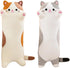 Cat Plush Stuffed Animals Cute Long Cat Body Pillow Plushies Soft Huggable
