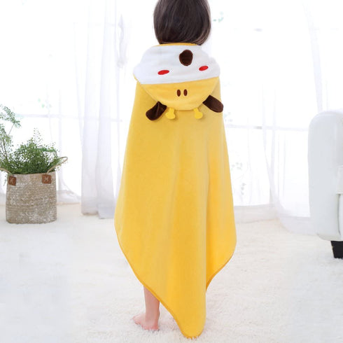 0-6T, MICHLEY Animal Hooded Baby Bath Towel Toddler Premium Cotton Absorbent Washcloth for Girls Boys Giraffe