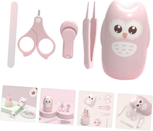 Set Toddmomy Portable Boy Girl Nail Clippers Safe Nail Scissors Boy Girl Manicure Kit with Storage Case Lightweight