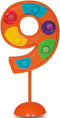 Unique Flashing Number 9 Cake Topper Decoration, Multicolor