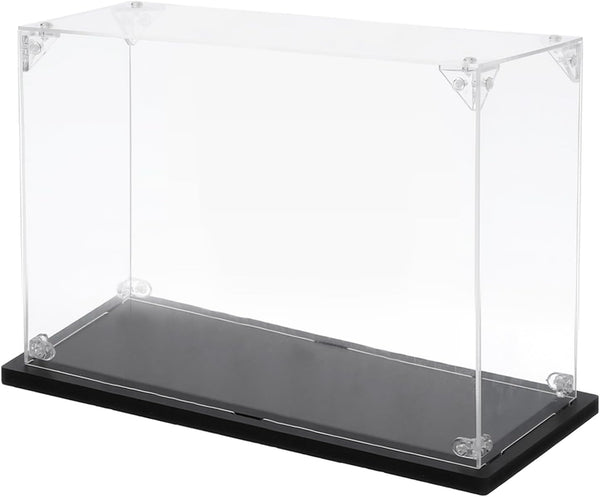 MECCANIXITY Acrylic Display Case - 4''x8''x8'' Clear Display Box Dustproof Storage Organizer for Collectibles