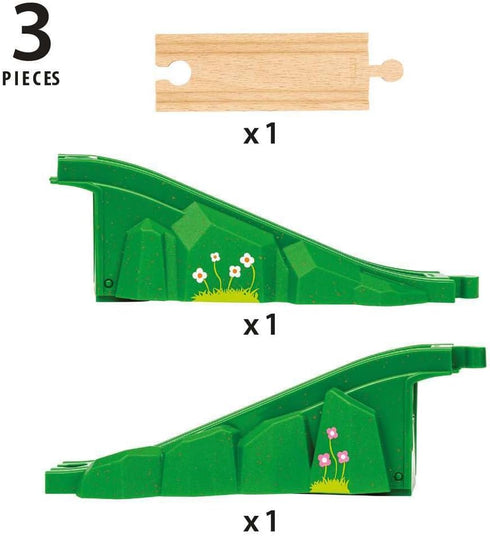 36107 Set 3 BRIO World - Arch Bridge | Toy Train Accessory for Kids Aged Years Up