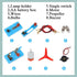 Circuit Electric DC Motor Kit - Educational Montessori Science Kits for Kids DIY STEM Project Set