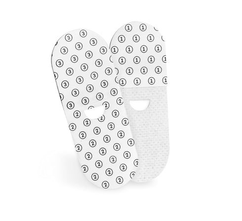 UPGRADED Adhesive Patch Refill Pack for stoiQ and VAVA Smart Baby Thermometers - 12 Non Woven Sticker Bands