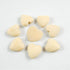 50pcs Natural 20mm Unfinished Wood Hearts Beads - Eco-Friendly Wooden Craft Accessories with Holes (Heart Beads)