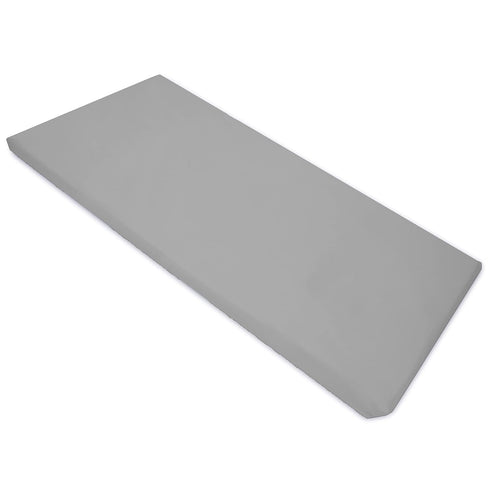 American Baby Company Preschool Bundle Set, a 24" x 48" x 4" Daycare/Preschool Mat Sheet and a 36" x 48" Toddler Blanket, Gray, for Boys and Girls by American Baby Company