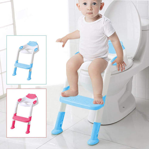 Besthls Potty Training Ladder Seat with Step Stool Ladder for Kids Boys