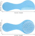 Set Beaupretty Brush and Comb for Newborns, Soft Bristle Grooming Kit, Sky-Blue Hair Care for Cradle Cap and Delicate