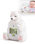 DoliWish Baby Bath Thermometer for Infants,Cute Polar Bear Digital Bath Thermometer for Baby,Room&Water