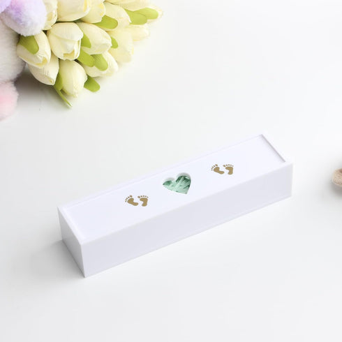 Lxmxgk Pregnancy Test Keepsake Box, Pregnancy Acrylic Announcement Gift, Surprise Pregnancy Announcement Box, Baby