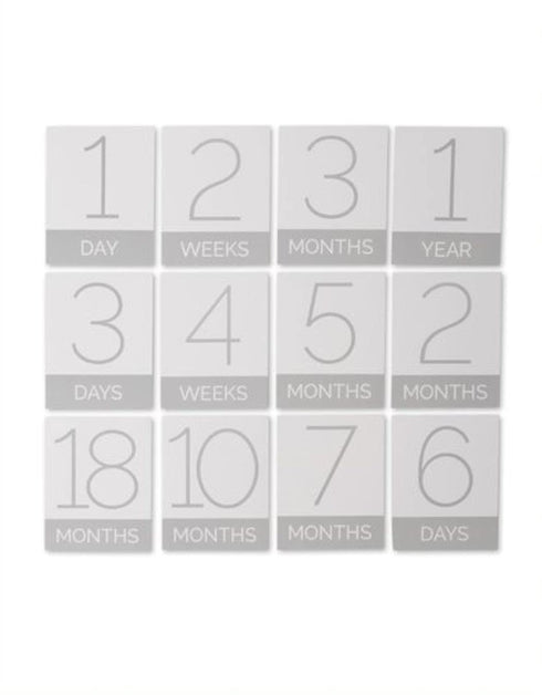 47 46 100% Little Unicorn Keepsake Monthly Milestone Photo Blanket x Milestone Cards Included - Cotton Muslin Machine