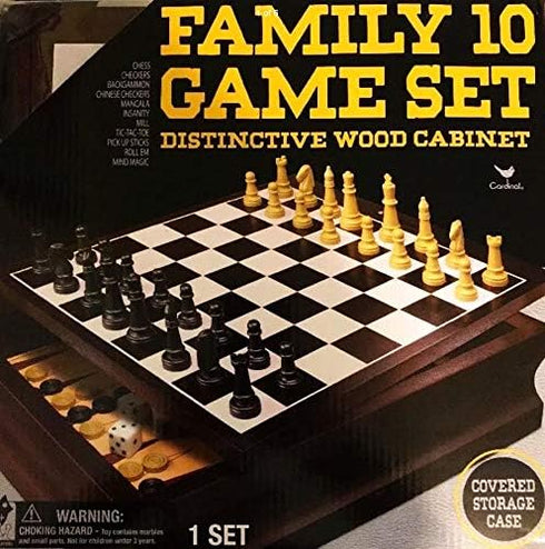 Family 10-in-1 Game Set