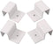 Support Feet for Metal Pet Gate - Baby Gate Reinforcement Accessories, Set of 4 Pcs for 0.78 inches Thickness