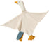Baby Loveys Security Blankets Cotton Muslin Soft Lovie Cuddly Lovies for Infants Unisex Boy Girls, Cuddle Goose White by FOMAISELF