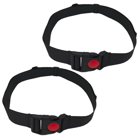 ELLENTAE 2 Pcs High Chair Straps Replacement Ingenuity Swing Child Stroller Baby 2-Point