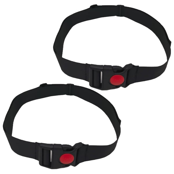 ELLENTAE 2 Pcs High Chair Straps Replacement Ingenuity Swing Child Stroller Baby 2-Point