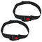 ELLENTAE 2 Pcs High Chair Straps Replacement Ingenuity Swing Child Stroller Baby 2-Point