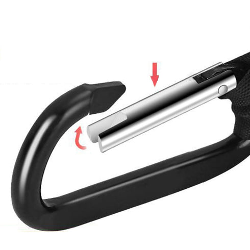 GOLOVENLD Uprgades Strollers Hook with High Load Capacity Aluminum Strollers Hook Wheelchair Hook Upgrades for Parents