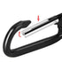 GOLOVENLD Uprgades Strollers Hook with High Load Capacity Aluminum Strollers Hook Wheelchair Hook Upgrades for Parents