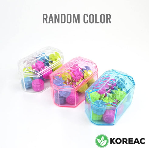 KOREAC_Gonggi Konggi Korean Jack Stone Game, 12 Pieces | Adult Kids | Brain Game