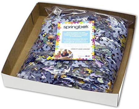 Springbok - Christmas Tree Farm - 1000 Piece Jigsaw Puzzle featuring a Holiday Christmas Tree Farm
