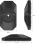 Baby Gate Wall Protector - Protect Walls & Doorways from Pet & Dog Gates - for Child Pressure Mounted Stair Safety Gate- 8 Pack, Black