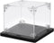 MECCANIXITY Acrylic Display Case, 4''x4'' Clear Dustproof Display Box Storage Organizer for Collectibles Action Figures