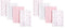 Luvable Friends Unisex Baby Cotton Flannel Burp Cloths, Girl Feathers, One Size (Pack of