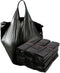 Disposable Garbage Bag Black (100pcs) Disposable Diaper Bags with convenient handle ties,
