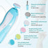 Baby Electric Nail File, 8 in 1 Safe Baby Nail Trimmer, Nail Care Kit with 6 Grinding Heads