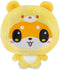 TeeTurtle Cloudheads Mochi The Shiba Inu Dog Plush - 5-Inch Pineapple Cake