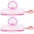 Healifty Baby Wipes Dispenser Box Portable Wet Tissue Pouch Case with Belt