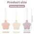 BXUYAOXMC 6 Pack Silicone Pacifier Holder Case, Safe and Soft Material, Pacifier Pouch Portable Pacifier Case