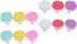 Electric Baby Nail Trimmer Pads 12-Piece Set for Newborns Colorful Nail Grinding