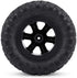 4pcs Crawler Tires, 1:16 RC Model Rubber Tyres for Remote Control Car Wheels, RC Vehicle Scale Accessories 1.0 Tires