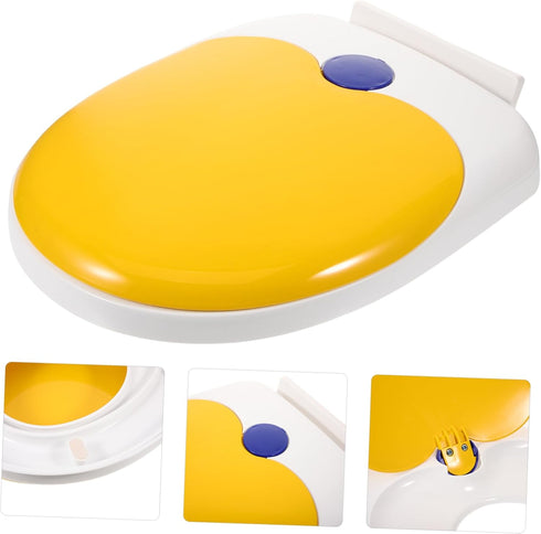 Mipcase Boy Girl U-shaped Potty Training Seat Boy Girl Toilet Training Seat Easy to Install Lightweight Suitable