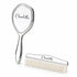 Custom Silver Baby Brush Set Newborn Keepsake Gift