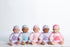 2 2+ 14"- 18" JC Toys | Berenguer Boutique | La Baby Doll Outfit | Piece Purple Striped Onesie|Washable| Ages | Fits