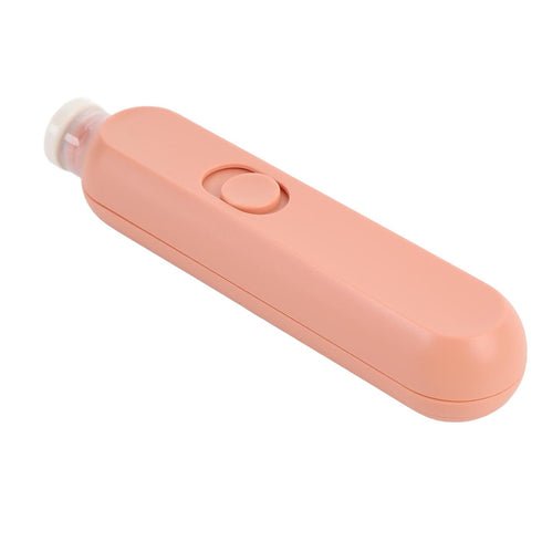 JTLB Trimmer Baby Nail Gentle Electric Baby Nail Clipper with Night Light Multifunctional Trim Polish Grooming Kit