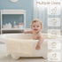 Pack 8, 11"x11", Muslin Baby Washcloths for Newborns, of Super Soft Cotton, Absorbent and Gentle, Baby Cotton Wipes