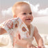 ihaveababy 5 Pack 11.81x11.81 inches,Dreamland Baby Washcloths - Natural Cotton Baby Wipes - Soft Newborn Face Towel