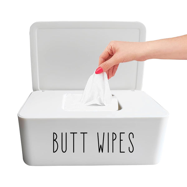 Butt Wipes Dispenser 7.28" L * 4.80" W * 2.75" H, Bathroom