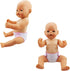 SOTOGO 8 Pieces Doll Diapers for 14 to 17 Inch Newborn Baby Dolls and American 18 Inch Dolls Accessories