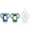 Dolreme 3 Pack Silicone Bottle Sleeves for Dr. Brown's Glass Baby Bottles, 4