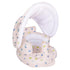 3 AirSwim Inflatable Baby Seat with Detachable Canopy and Built-in Pump, Inflatable Baby Chair for Babies Months